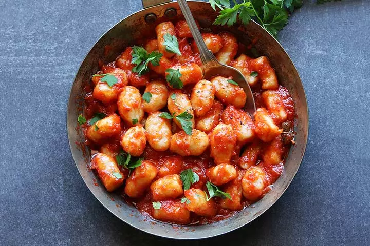 Easy veg gnocchi