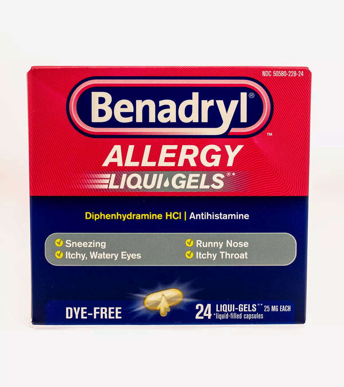 This allergy medication is unsafe for babies and may have severe side effects.