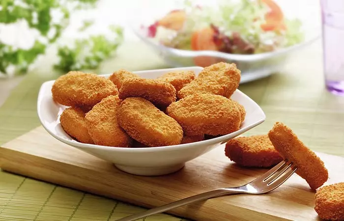 Chicken Nuggets Recipes - Almond Crusted Chicken Nuggets