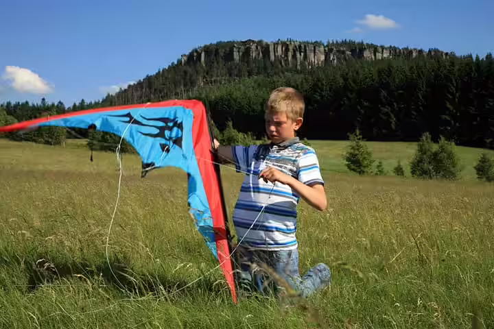 8. Go, fly Make a kite