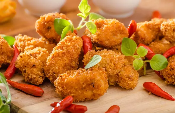 Chicken Nuggets Recipes - Baked Quinoa Chicken Nuggets