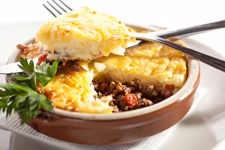 Cottage Pie and Baked Beans Cottage Pie and Baked Beans