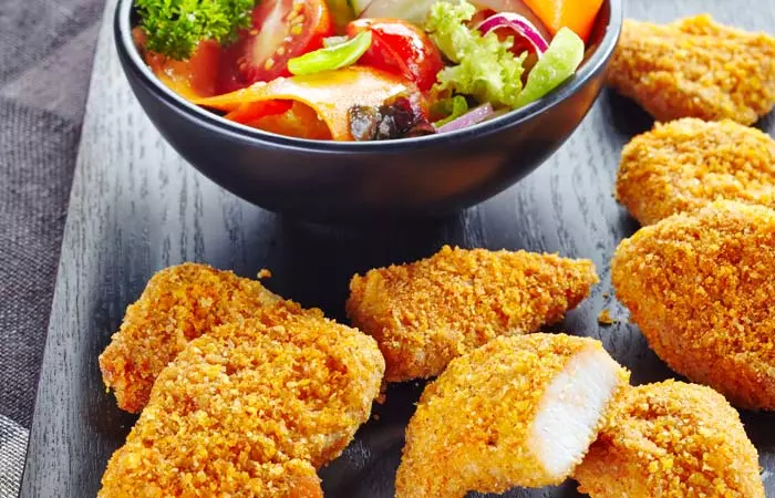 Chicken Nuggets Recipes - Garlic Chicken Nuggets