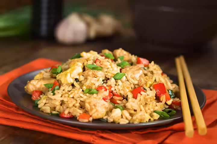 Vegetable Fried Rice Vegetable Fried Rice