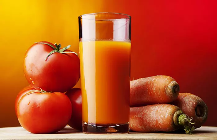 Tomatoes For Weight Loss - Recipes - Tomato, Carrot & Grapefruit Smoothie