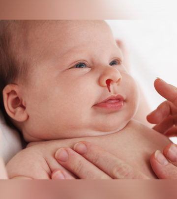 11 Simple Steps To Soothe Nose Bleeding In Babies