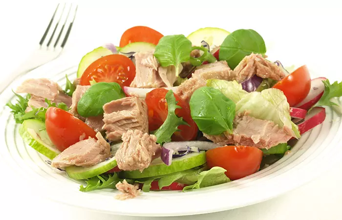 Tomatoes For Weight Loss - Recipes - Tomato & Tuna Salad