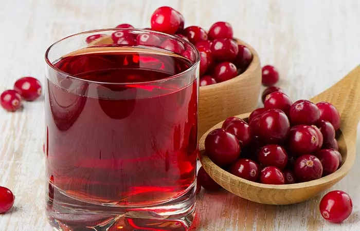 7. Cranberry Juice