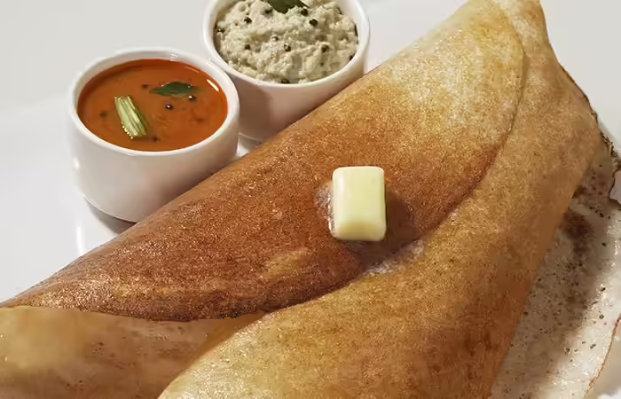 Karnataka Breakfast Recipes - Butter Dosa Butter Dosa