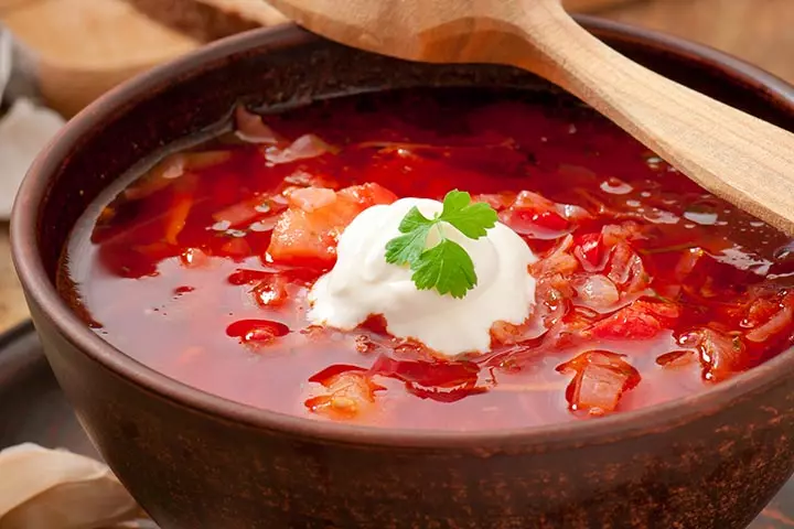 Carrot And Beetroot Soup