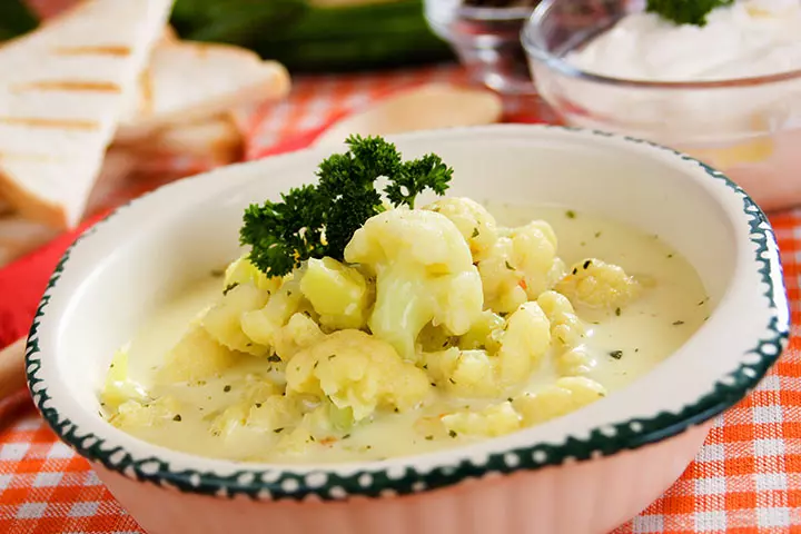 Cauliflower And Cheese Soup