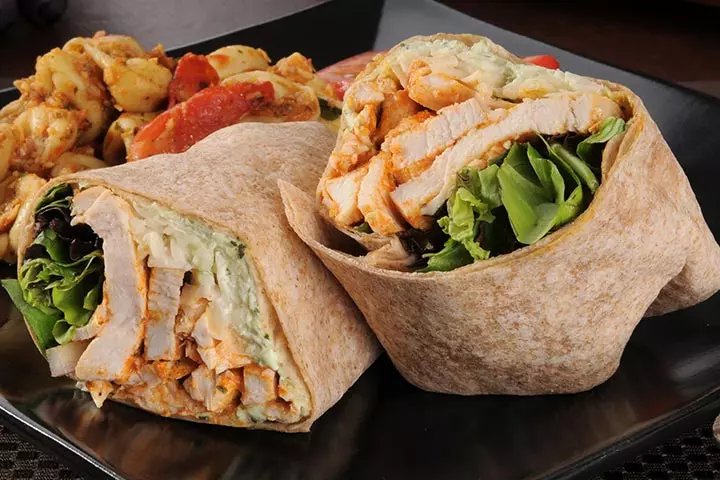 Chicken And Avocado Wrap