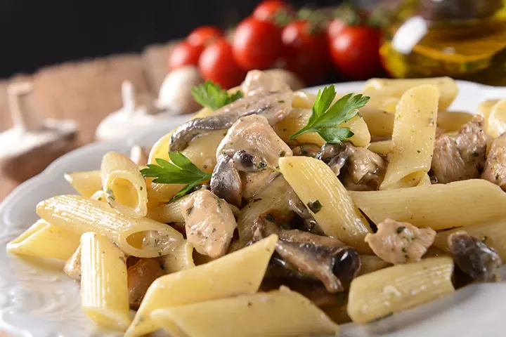 Chicken And Mushroom Pasta