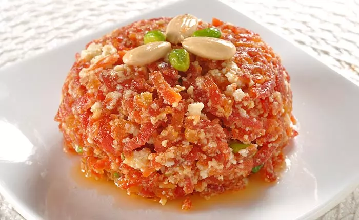 Easy Carrot Halwa