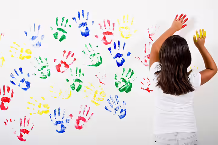 Hand color chart Hand color chart