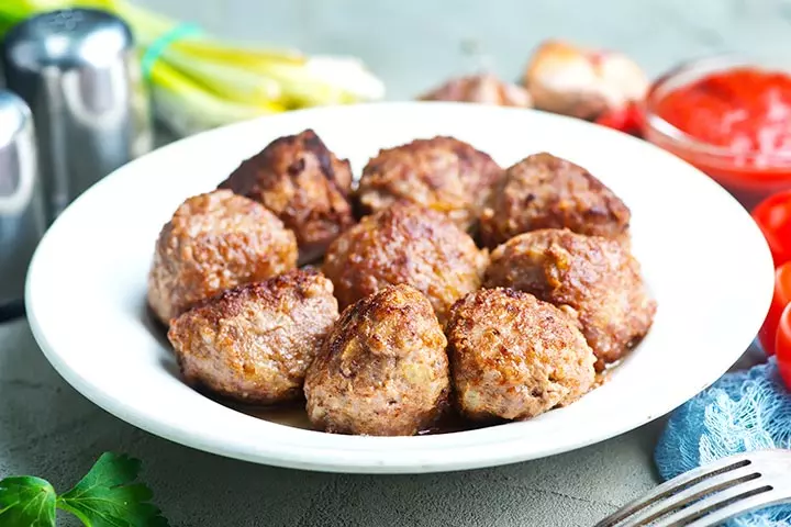 Meatloaf/meatballs for babies