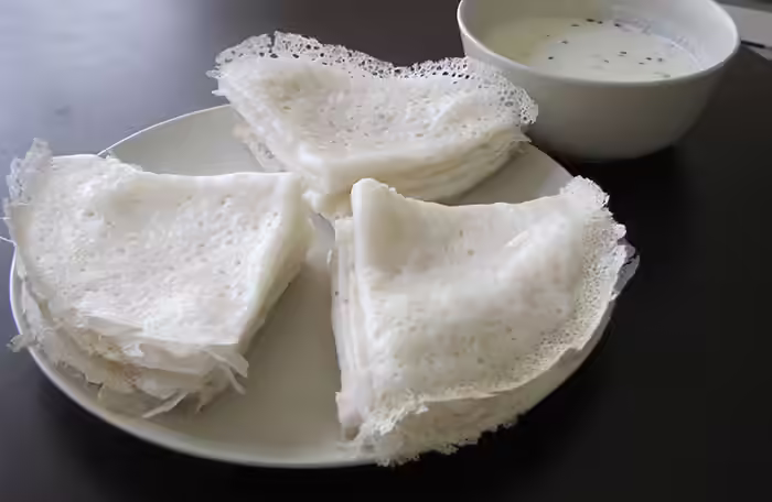 Karnataka Breakfast Recipes - Neer Dosa Neer Dosa