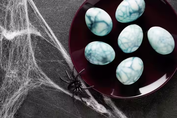 Egg Recipes For Toddlers Spooky Cobweb Eggs Spooky Cobweb Eggs