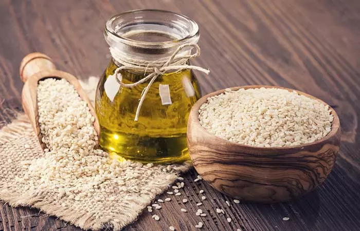 Sesame oil for cervical spondylosis