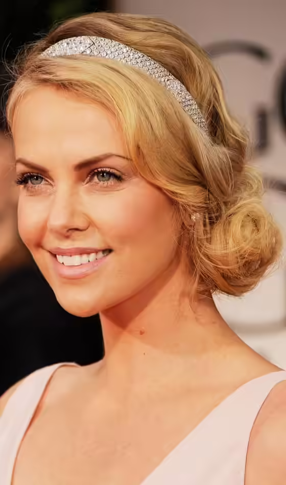 Curled Chignon