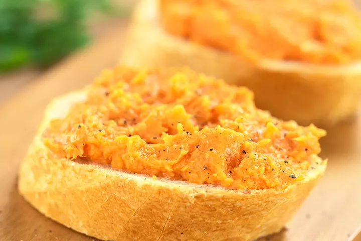 Sweet potato spread recipe for kids