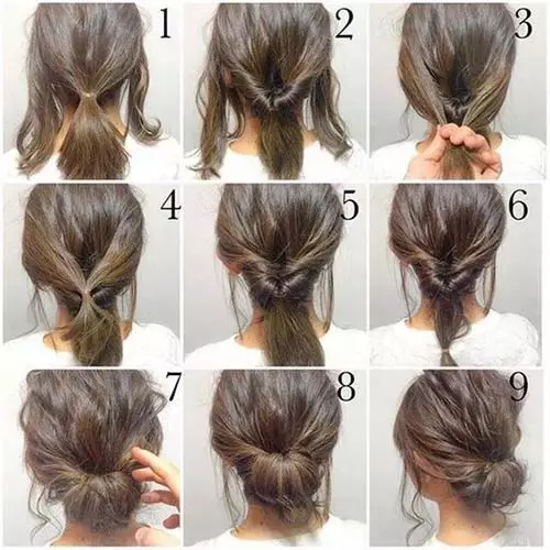 Updo Hairstyles - The Twist-In Bun