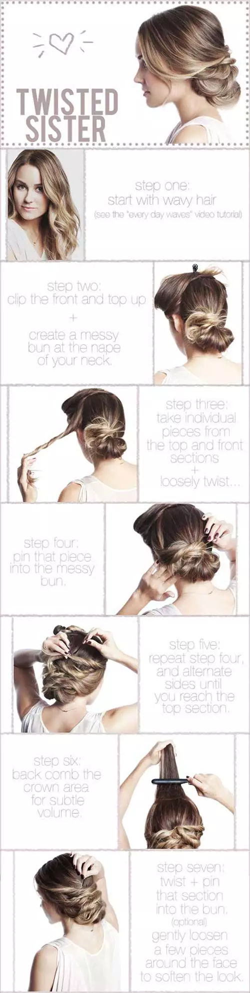 Updo Hairstyles - The Twisted Sister