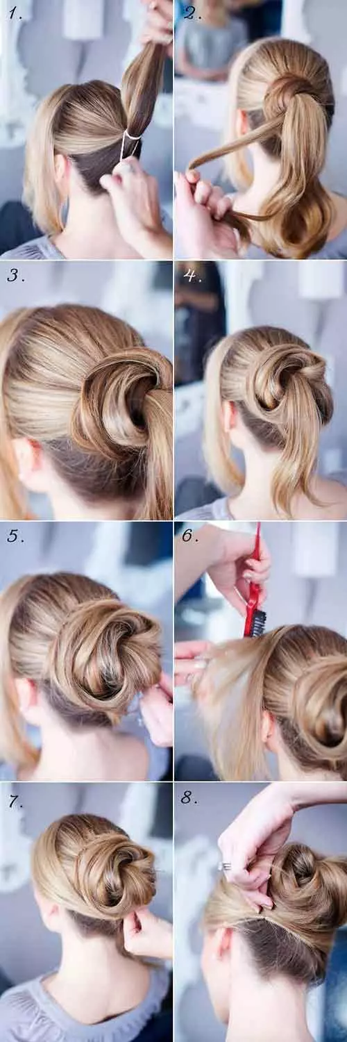 Updo Hairstyles - The Wrap Bun