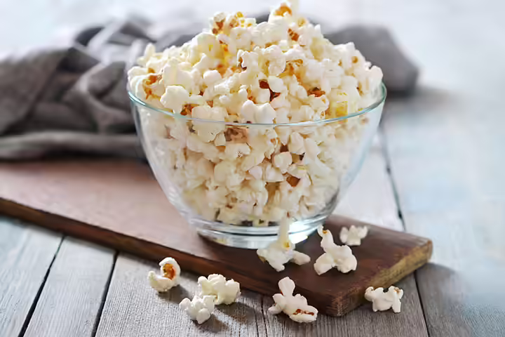 Healthy Foods For Toddlers - Air-Popped Popcorn Air-Popped Popcorn