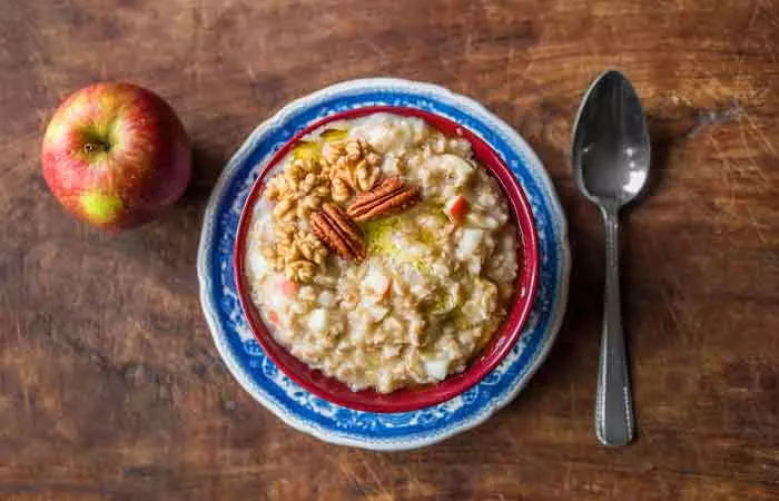 Apple Walnut Oatmeal