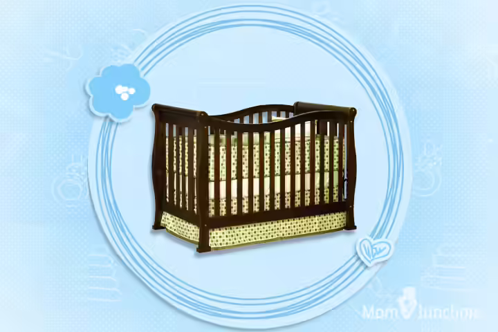 Best Baby Cribs-Athena Nadia 3 in 1 Crib with Toddler Rail Athena Nadia 3 in 1 Crib with Toddler Rail