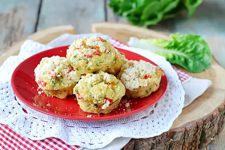 Cheesy Green Bites