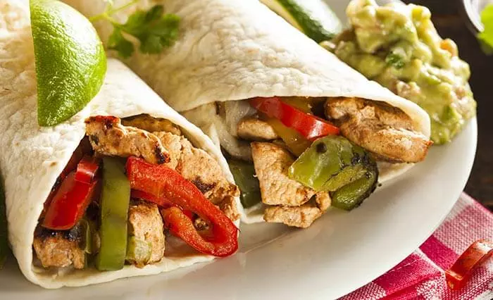 Low Calorie Dinner Recipes - Chicken Fajitas