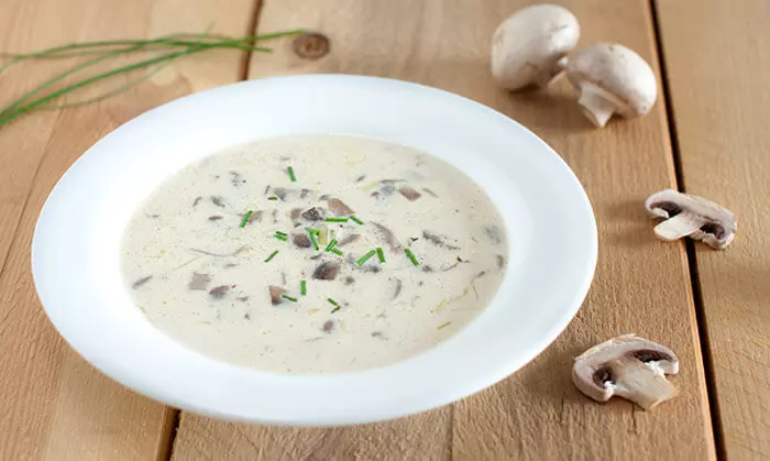 Low Calorie Dinner Recipes - Creamy Wild Rice And Mushroom Soup