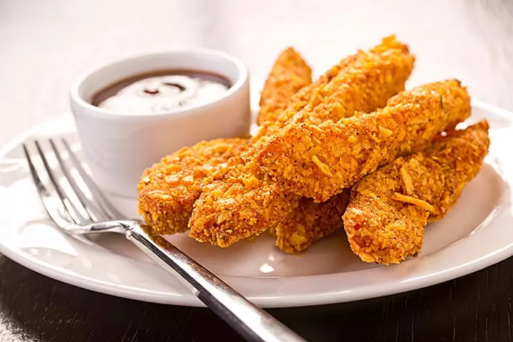 Crunchy Bunchy Chicken Fingers