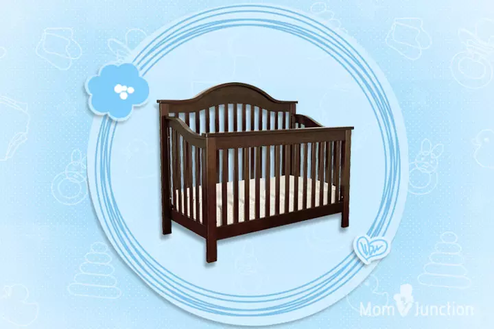 DaVinci Jayden 4 in 1 Crib with Toddler Rail