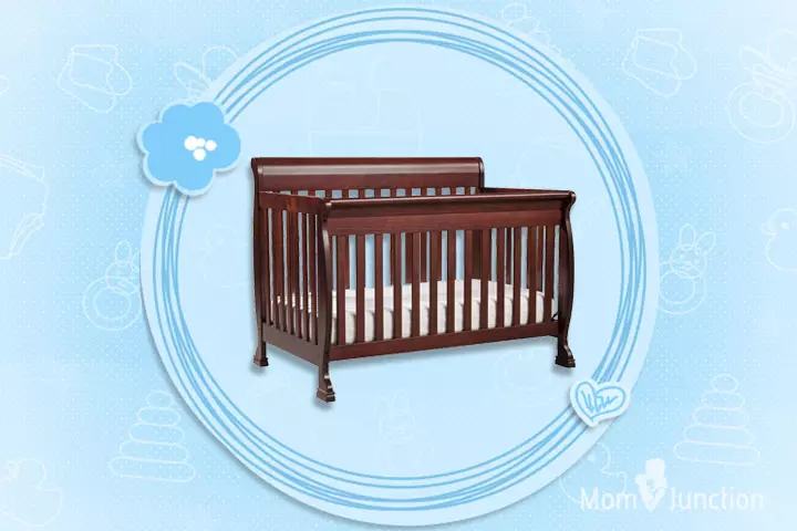 DaVinci Kalani 4-in-1 Convertible Crib with Toddler Rail