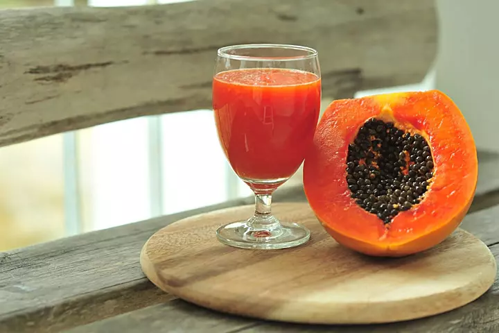 Easy Papaya Smoothie