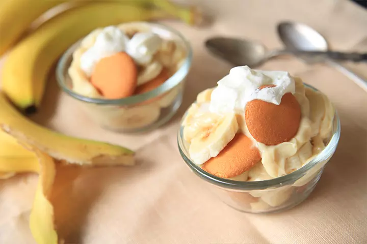 Banana pudding gluten-free food ideas for kids