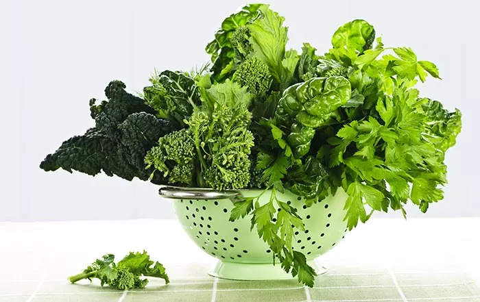 Leptin Rich Foods - Leafy Greens