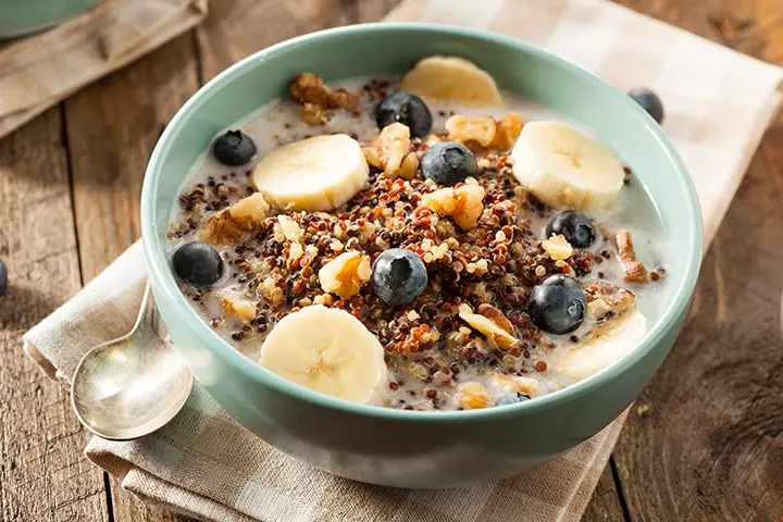 Quinoa gluten-free breakfast food ideas for kids