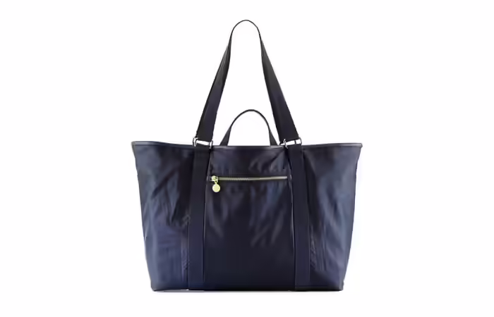 Designer Diaper Bags - Stella McCartney Faux Leather Trim Diaper Bag Night Night