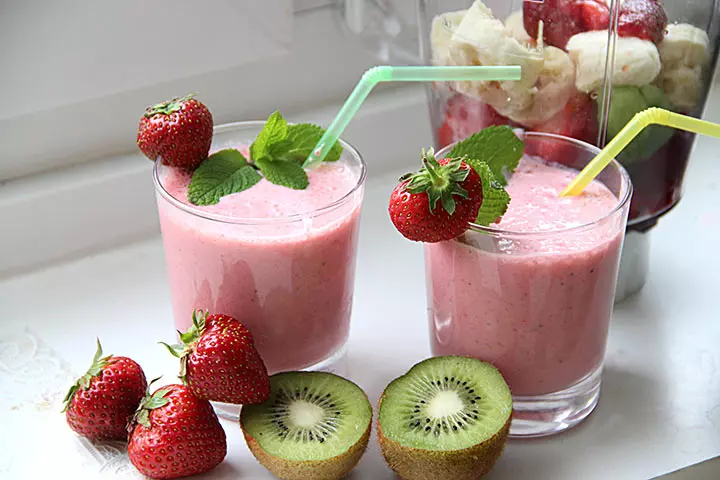 Strawberry Kiwi Smoothie