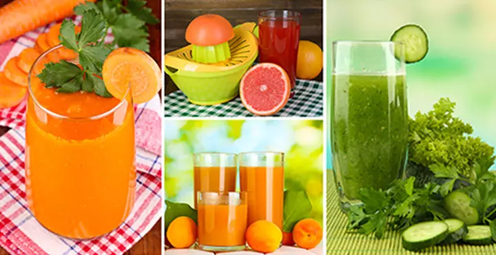 Water And Fresh Juices