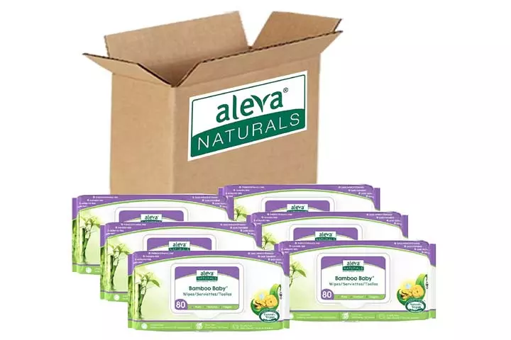 Aleva Naturals Bamboo Baby Wipes