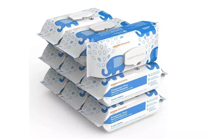 Amazon Elements Baby Wipes