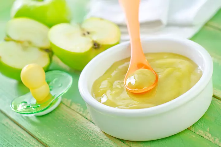 Apple and pear mash