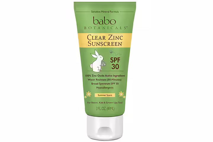Babo Botanicals Clear Zinc Lotion