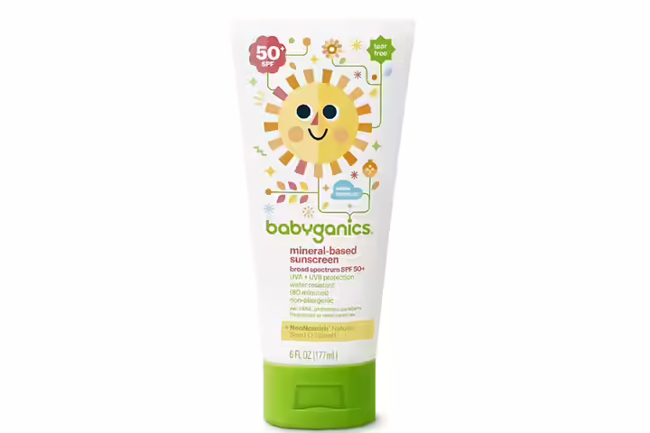 Babyganics Mineral-Based Baby Sunscreen Lotion