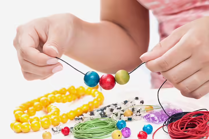 Family Tree Craft For Kids -Beaded Pen Wrap Beaded Pen Wrap